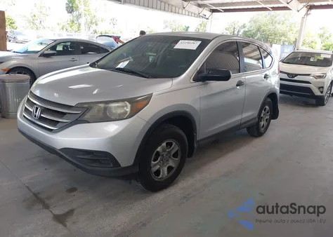 2012 Honda Cr-V Lx from USA, damaged, VIN 5J6RM3H38CL039766